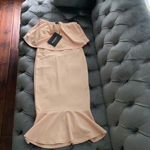 Pretty Little Thing tube dress